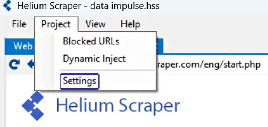 Stableproxy proxy servers paired with Helium Scraper - StableProxy