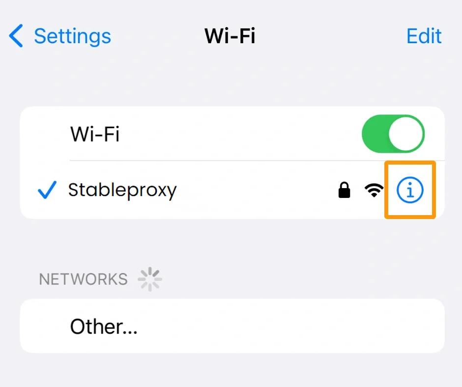 Jak skonfigurować serwer proxy na iPhonie lub iPadzie - StableProxy