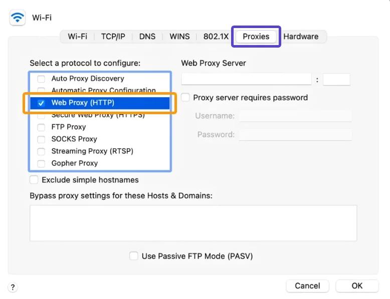 Instalacja serwera proxy na macOS - Instrukcje od Stableproxy