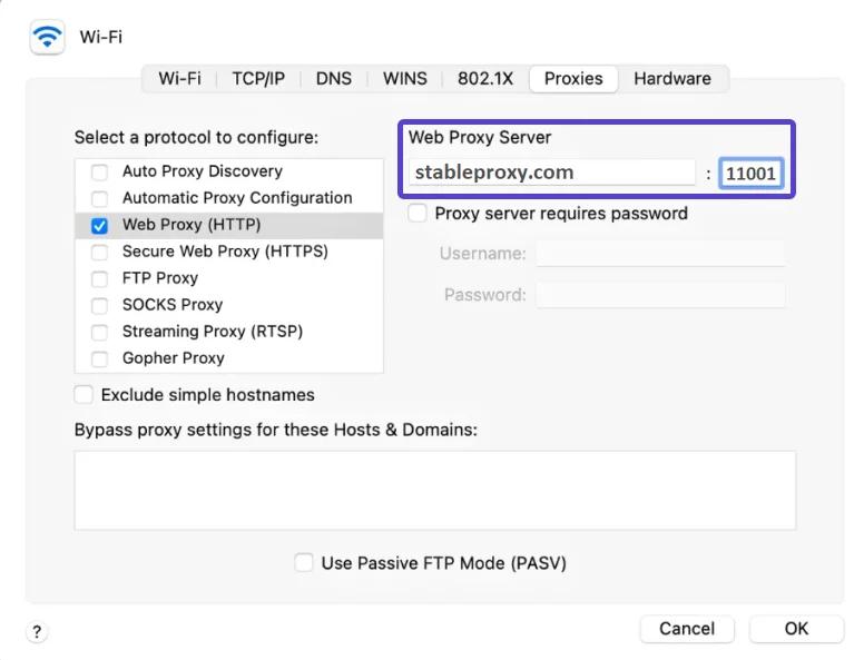 Jak skonfigurować serwer proxy w Safari na macOS - StableProxy