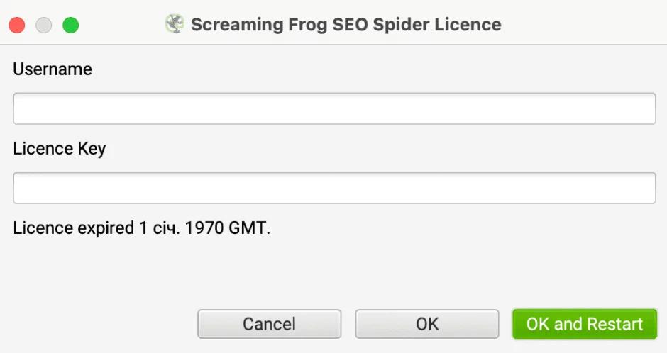 Jak dodać serwery proxy Stableproxy Screaming Frog - Instrukcje
