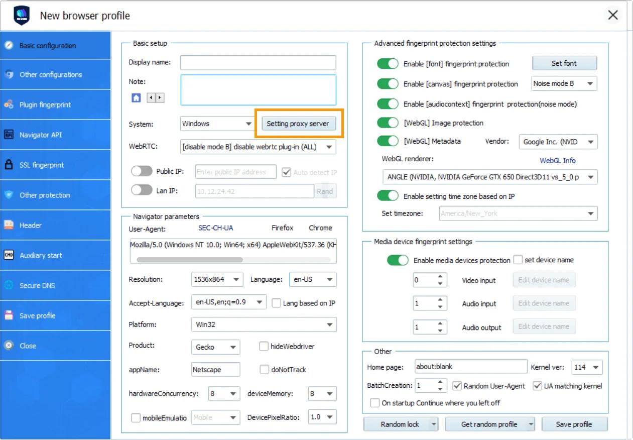 Jak podłączyć serwer proxy Stableproxy do VMLogin - StableProxy